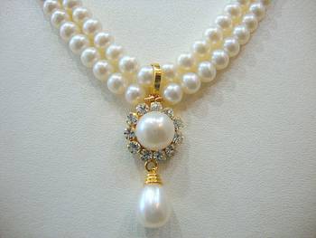 Real Pearls Double String Pearls Set 2