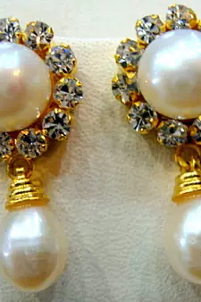 Real Pearls Single String Pearls Set