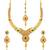 Gold plated austrian diamond necklace sets
