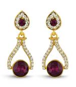 Purple Studded Jewellery Studs