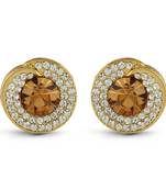 Brown Studded Jewellery Studs