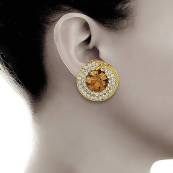 Brown Studded Jewellery Studs 3