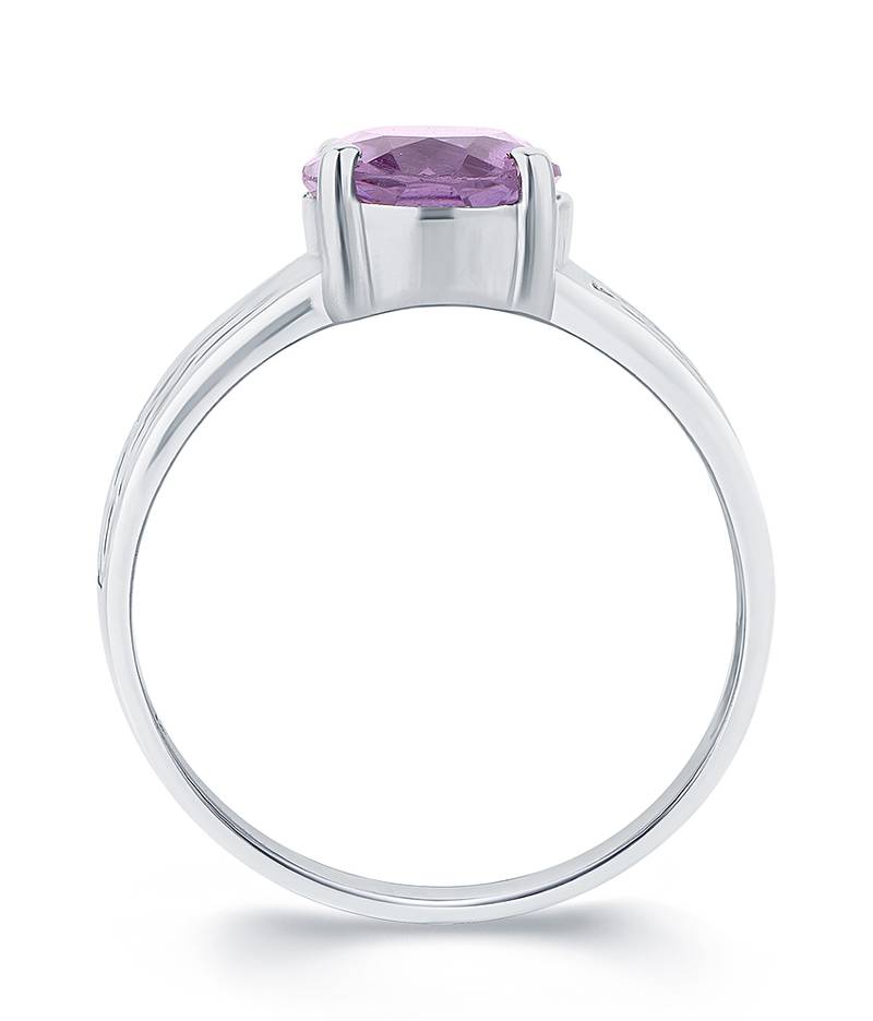 2.2ct Purple Amethyst gemstone rings