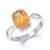 3.5ct Yellow Sapphire gemstone rings