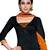 Black lace cotton patiala salwar suit with dupatta