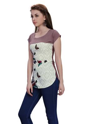 Multicolor printed crepe tops 2