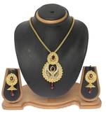 Red cubic zirconia pendants