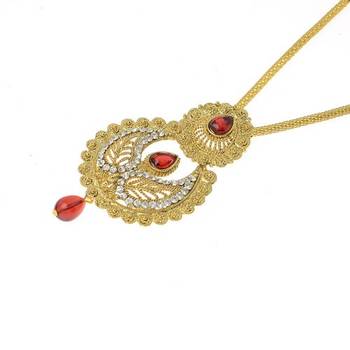 Red cubic zirconia pendants 3