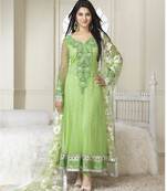 Latest Kumud Style Light Green Anarkali Suit 