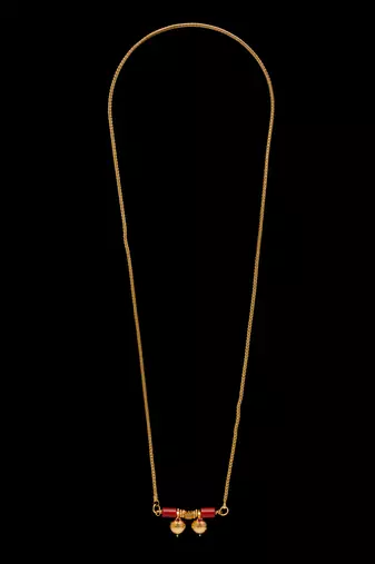  golden gope chain mangalsutra No.1136 one gram gold