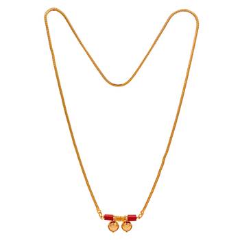  golden gope chain mangalsutra No.1136 one gram gold 3