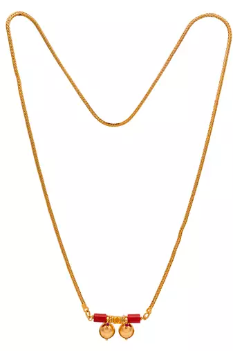  golden gope chain mangalsutra No.1136 one gram gold