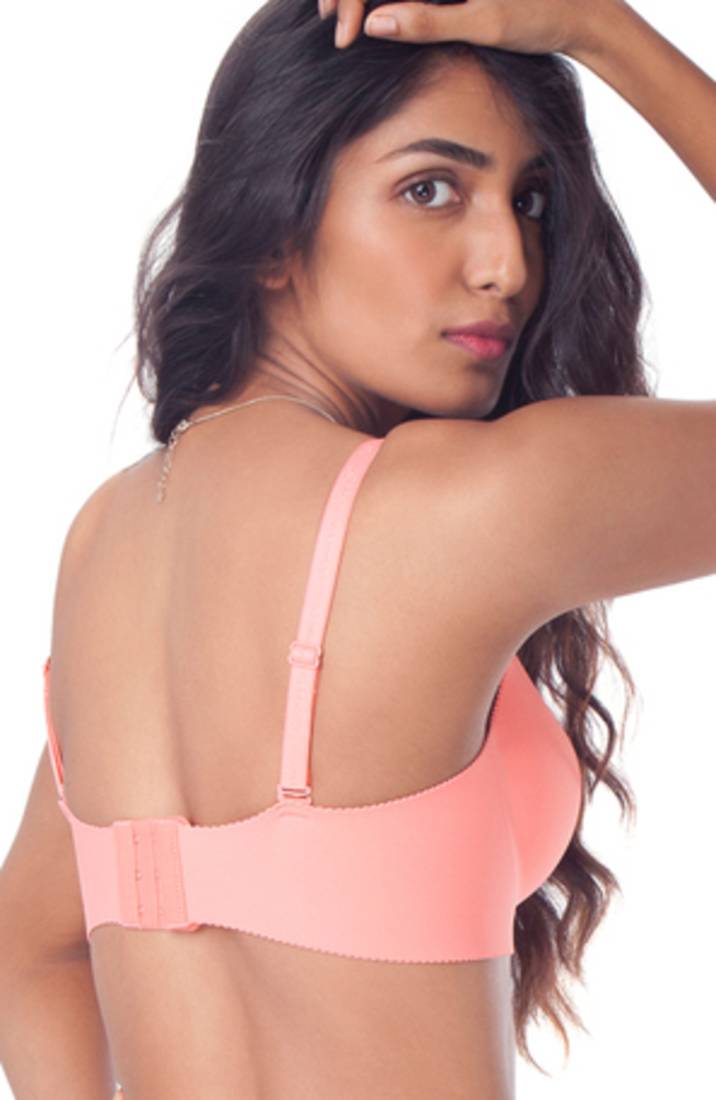 Multicolor cotton seamless bra