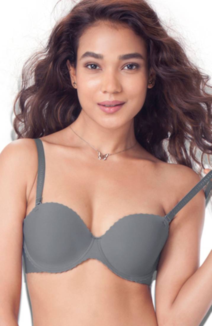 Multicolor cotton seamless bra