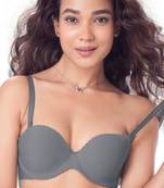 Multicolor cotton seamless bra