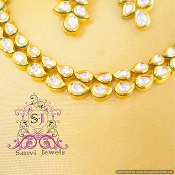 Paisley Kundan Meenakari Necklace Set 3