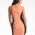 Pink & Black Contrast Side-Panel Bodycon Dress