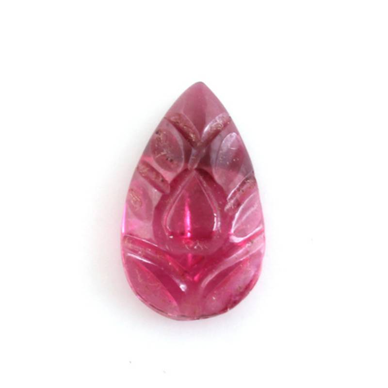 6.55 cts. Rubellite Tourmaline (Red) Carving Gemstone