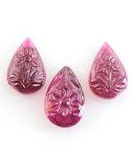 38.10 cts. Rubellite Tourmaline (Red) Carving Gemstone