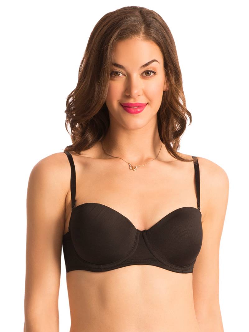  Strapless Fling  Evergreen Black Multiway T-Shirt Bra