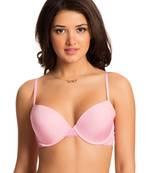 Blush Pink "Fabulous" Lace Push Up Bra