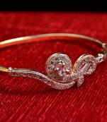 Gold stone bangles and bracelets