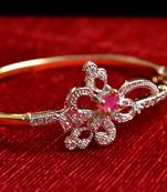 Gold stone bangles and bracelets