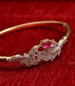 Gold stone bangles and bracelets