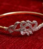 Gold stone bangles and bracelets
