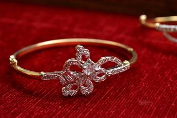 Gold stone bangles and bracelets 1