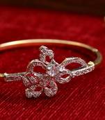 Gold stone bangles and bracelets