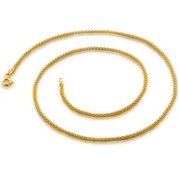 Gold stone necklaces 1