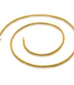 Gold stone necklaces