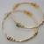 Ad Stone Setted 2 Pics Red Green N White Zerkon Stones Bangles