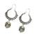 German Silver Chandbali Jhumkas
