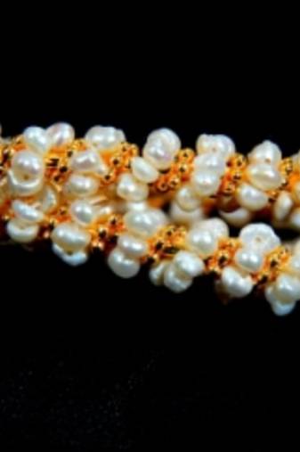 REAL PEARLS SEED PEARLS BANGLES FROM HYDERABAD
