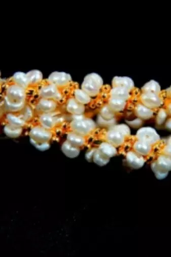 REAL PEARLS SEED PEARLS BANGLES FROM HYDERABAD