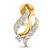 0.16ct diamond studs 18kt gold earrings