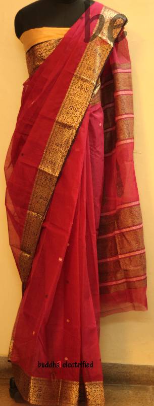 Anemone Splash Saree