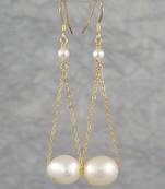 Unique semi-precious stone danglers