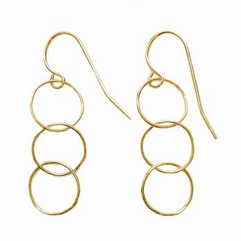 Golden special beautiful earrings 1