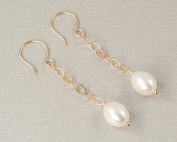 Special fancy unique pearl earrings 1