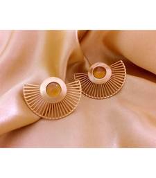 Golden Yellow Chaledony Ear Jackets