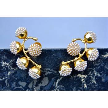 Bunched Moti Ear Jackets 1
