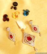 Changeable Stones Pendant Set