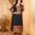 Sushmita Sen Black Resham Churidar Salwar Kameez By Fabfiza