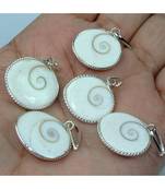 Gomti chakra spiral set of 5 pendant prosperity chakra healing jewellery