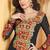 Sushmita Sen Black Resham Churidar Salwar Kameez By Fabfiza