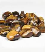 Tiger eye tumbled stone set of 7 healing crystal gemstone jewellery