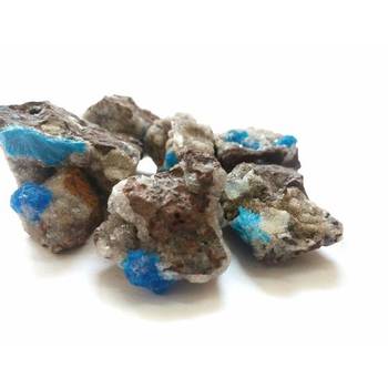 Cavansite raw chunks 1